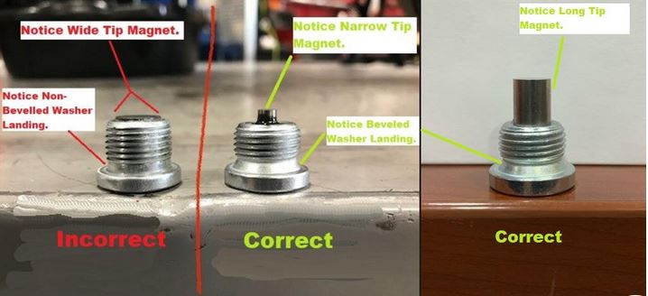 OEM Aprilia Oil Drain Plug - 1A023928 (ex 1A012848)